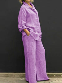 Sofia | Elegant Two-Piece Linen Set