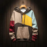 Finn | Sudadera con capucha color block ultraconfortable para hombre