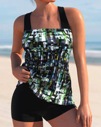 Sophia | Cómodo y moderno tankini de dos piezas de tweed