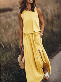 Jenny | Elegantes und bequemes Blouson-Maxikleid