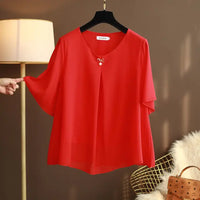 Bluse Estive in Chiffon - La Scelta Ideale per Donne con Curve!