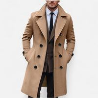 Milan | Cappotto Uomo Lungo Elegante Caldo e Senza Tempo