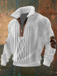 Ralph | Bequemer Pullover mit hohem Kragen