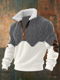 Leon | Trendiger Pullover mit Stehkragen
