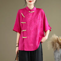 Sommerliche Eleganz Blumenbluse