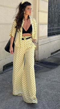 Conjunto de Dos Piezas Solara con Girasol