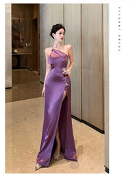 Lila Ballkleid von Eleganza Coutur