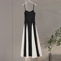 LuxeLana Seductive Patchwork Maxi Dress