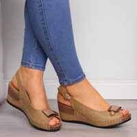 Velanora Sandals | Boost Your Comfort with Orthopedic Wedges - Foot Pain Relief and Arch Support