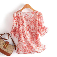 Blusa de Chifón con Lunares QuirkyLiefde