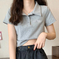 Luna's Luxe Summer Embroidered Polo
