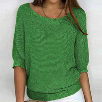 Patrizia| Pullover mit Rundhalsausschnitt