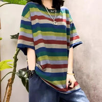 Camisetas a Rayas a la Moda para Mujeres