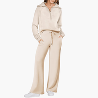 Vesna | Conjunto de Salón de Dos Piezas Cómodo con Sudadera con Capucha