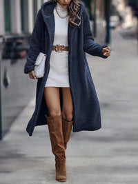 Ruby | Soft and long jacket with hood