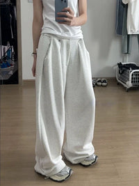 Hamburg | Damen Oversized Jogginghose | Schwarz