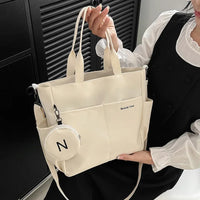 LuxeTrend Canvas Crossbody Bag