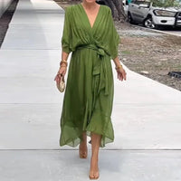 RefinedRoses Summer Chiffon Dress