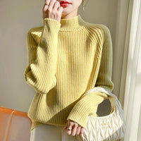Rania | Large Turtleneck Sweater with Long Sleeves