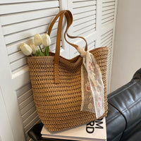Sommerchic Geflochtene Tasche