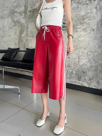 Genuine Luxe Leather Joggers