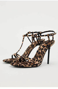 GlamourTrend Leopard Sandals