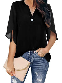 Luminara Eleganz Chiffon Bluse