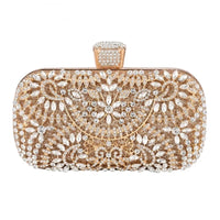 GoldenGlam Diamanten Clutch