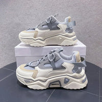 Luxe Autumn Wedge Sneakers