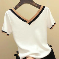 Stilvolle Mode Elegantes Sommer Top