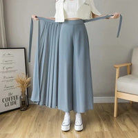 HorizonElegance Summer Chiffon Pants