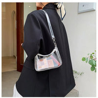GlamourPulse Jelly Joy Shoulder Bag