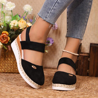 Lumineux Boho Keilsandaletten