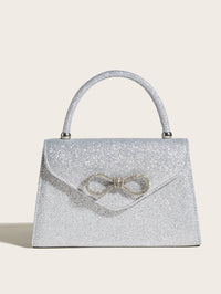 Sophie Glow Satin Evening Clutch