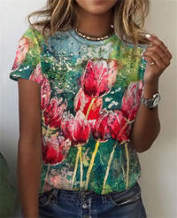 Stilvolles Sommer T-Shirt - Zenith Vogue
