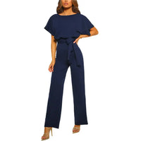 Zafira Eleganter Enganliegender Taillen-Jumpsuit
