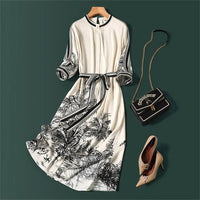 Quita Elegance Midi Dress