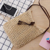 Sommerliche Rattenschultertasche von Sunkissed