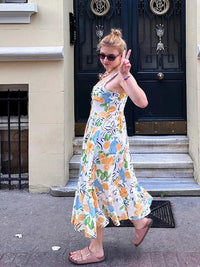 SunGlow Fashion Summer Elegance Beach Dress
