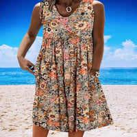 Vestido Midi Floral LuxeElegance