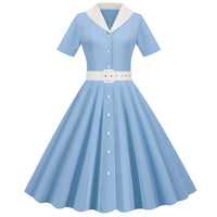 Luna Elegante V-Hals Zomer Jurk