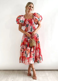 GlimmerGlow Sommerkleid