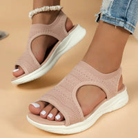 Epke Summer Mesh Wedge Sandals