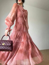 Epke Couture Tie-Dye Abendkleid