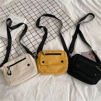 Vivella Canvas Messenger Bag for Women