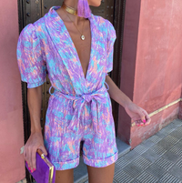 V-Neck Jumpsuit from LaVogue Couture