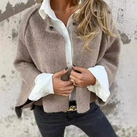 Stilvolle kurze Damenjacke für Herbst und Frühling – Übergangsjacke im trendigen Design