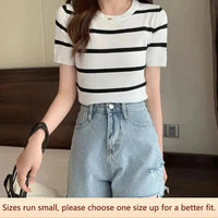 LuxeLife Summer Striped Top