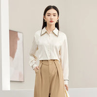 Apricot Blouse van Eleganza Moda
