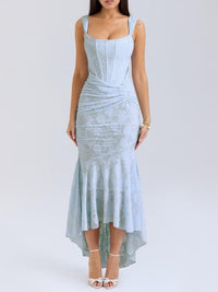 Valerie | Élégante robe jacquard sirène